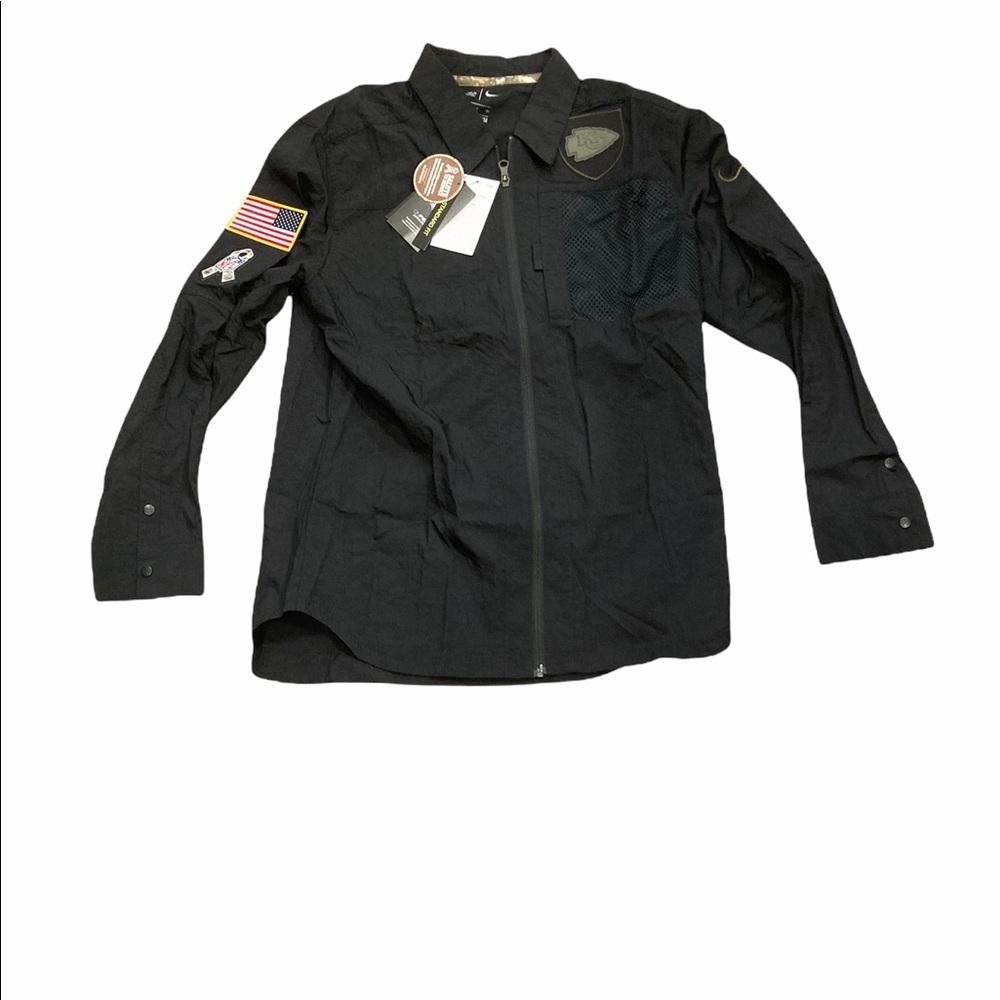 Kansas City‎ Chiefs Nike Men’s Salute To Service Zip Up Jacket Small